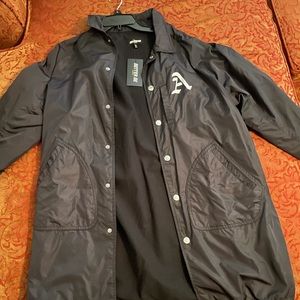 Black Long sleeve Windbreaker